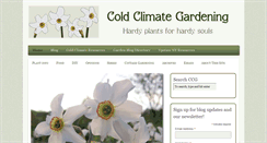 Desktop Screenshot of coldclimategardening.com